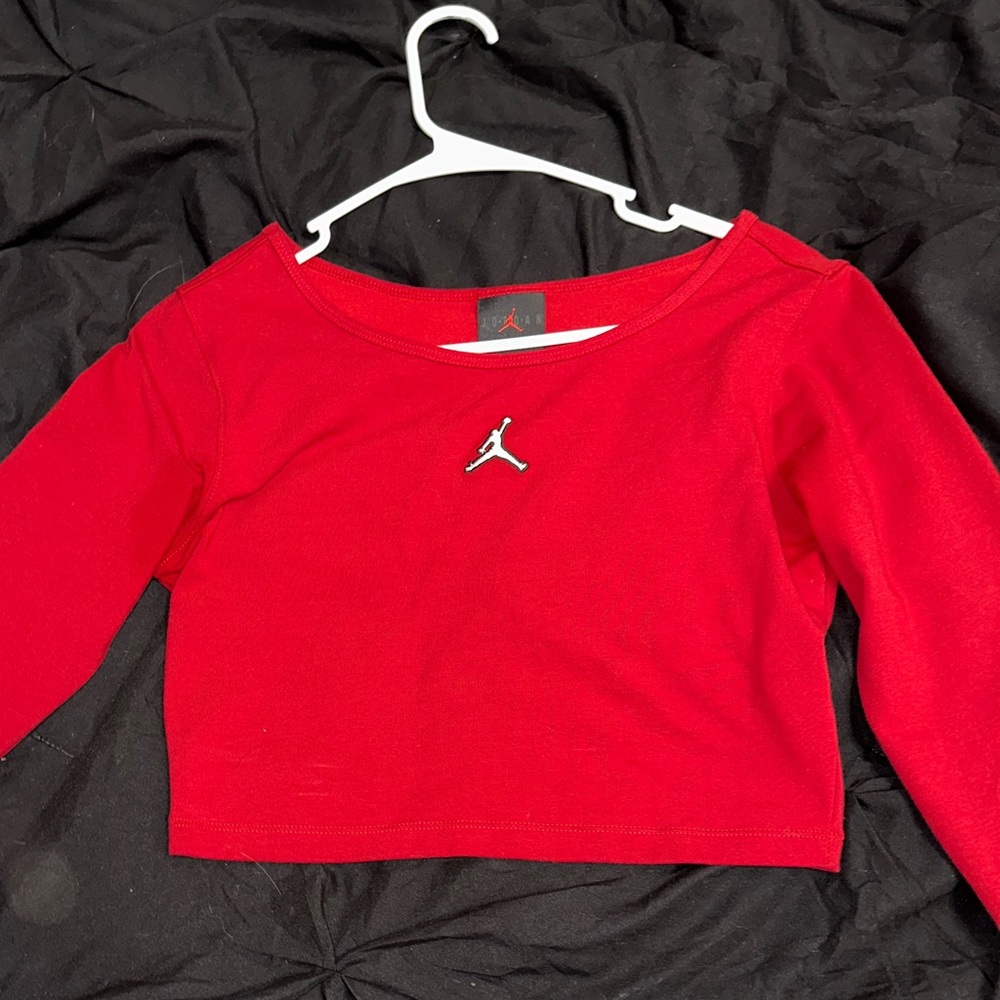 Jordan cropped top long sleeve